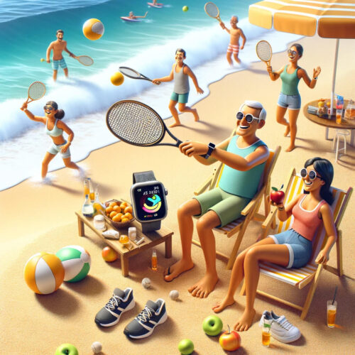 Beach Tennis Apple Watch: Como Usar o Relógio Inteligente para Melhorar seu Jogo na Praia